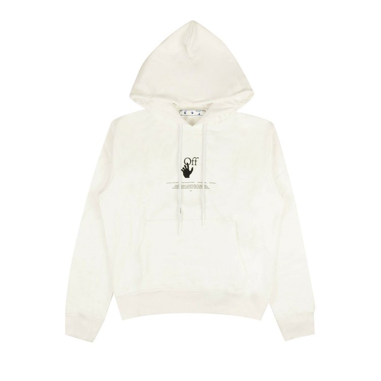 Худи Off-White "Offf" Hoodie 'White', белый 
Худи Off-White "Offf" Hoodie 'White', белый