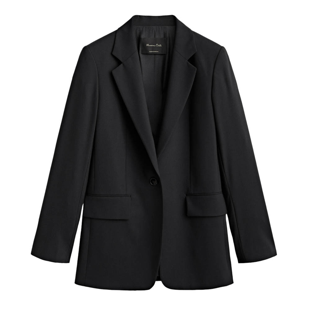 Пиджак Massimo Dutti Cool Wool Suit, черный (размер EU 42)
Пиджак Massimo Dutti Cool Wool Suit, черный (размер EU 42)