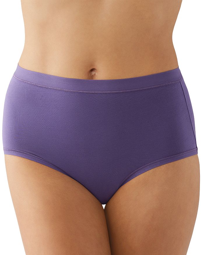 Скромные хлопковые трусы Wacoal, фиолетовый
Скромные хлопковые трусы Wacoal, фиолетовый