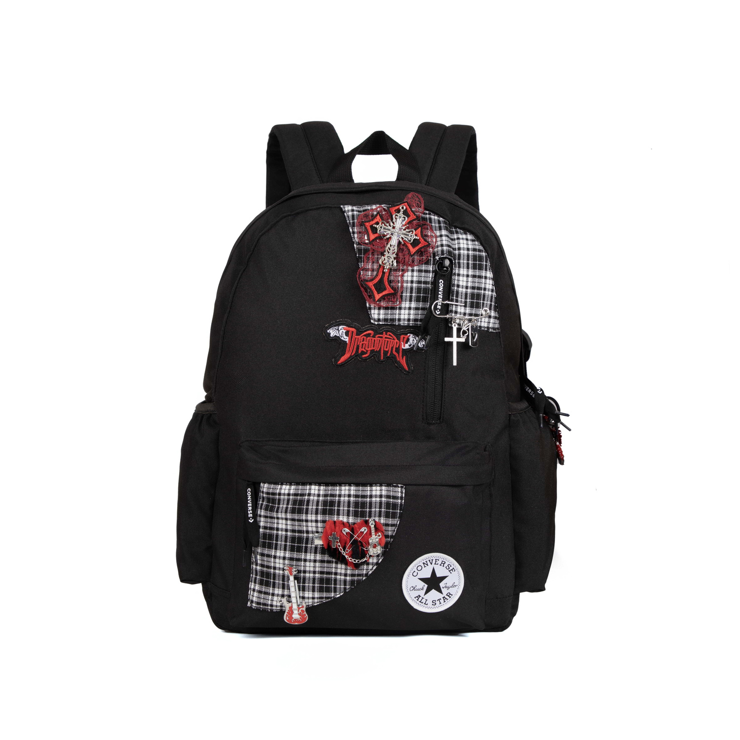 Converse Полиэстеровый рюкзак унисекс черный красный, Black White
Converse Полиэстеровый рюкзак унисекс черный красный, Black White
