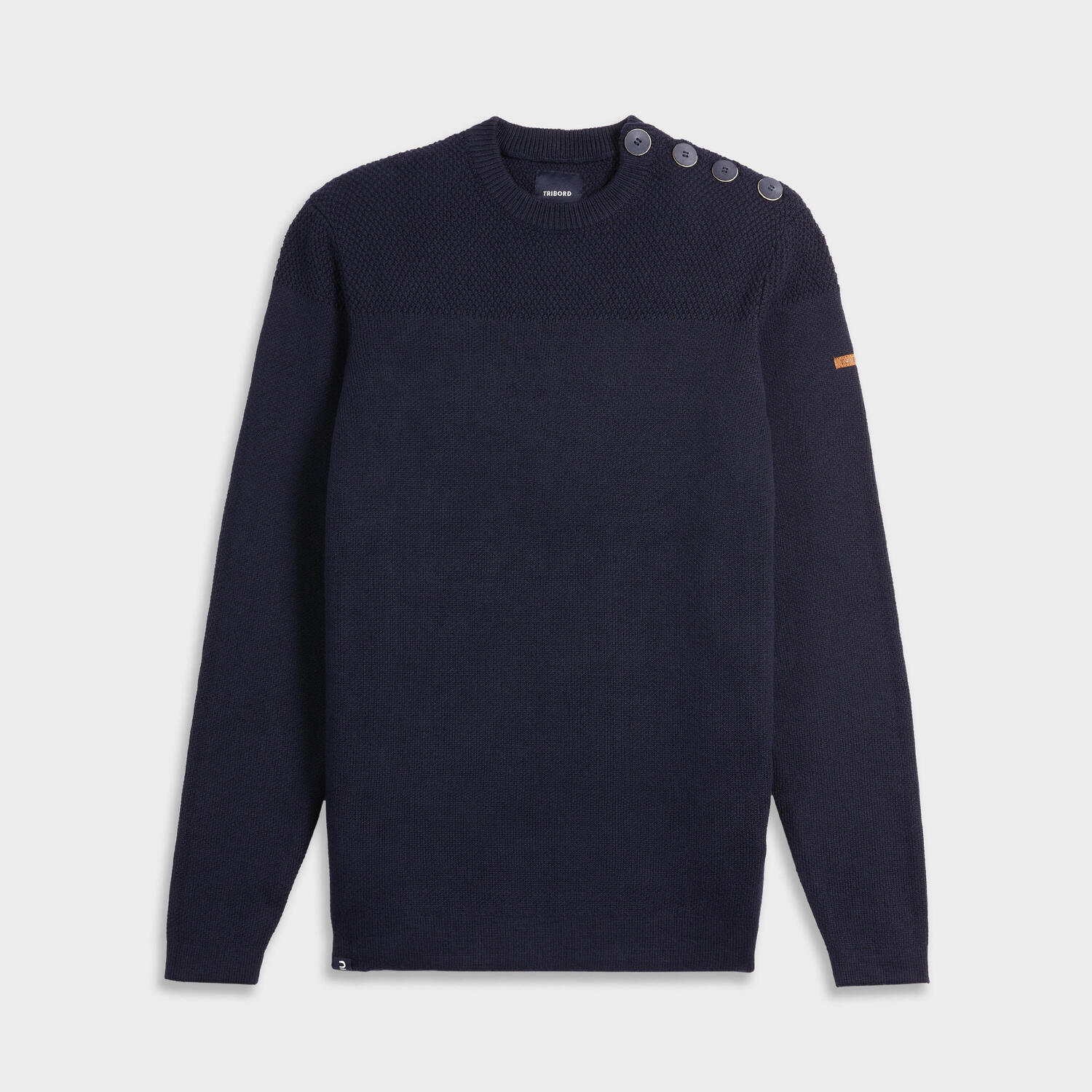 Мужской темно-синий парусный свитер TRIBORD, черный синий
Мужской темно-синий парусный свитер TRIBORD, черный синий