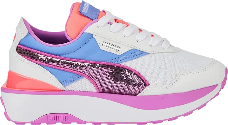 Кроссовки Puma Cruise Rider Big Kid Glitzy, белый, Белый;серый, Кроссовки Puma Cruise Rider Big Kid Glitzy, белый 
Кроссовки Puma Cruise Rider Big Kid Glitzy, белый, Белый;серый, Кроссовки Puma Cruise Rider Big Kid Glitzy, белый