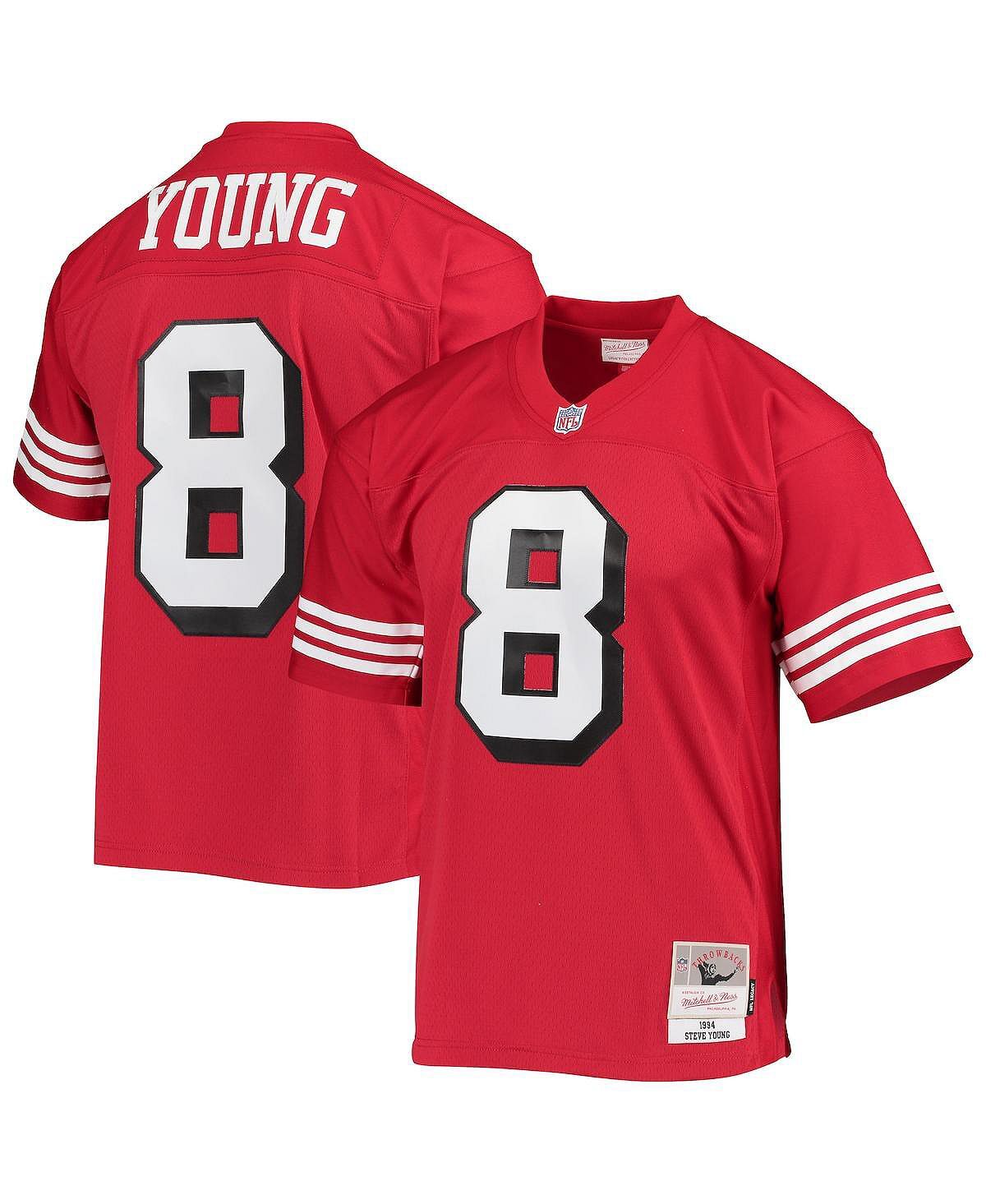 Мужская футболка steve young scarlet san francisco 49ers 1994 legacy, копия джерси Mitchell & Ness
Мужская футболка steve young scarlet san francisco 49ers 1994 legacy, копия джерси Mitchell & Ness