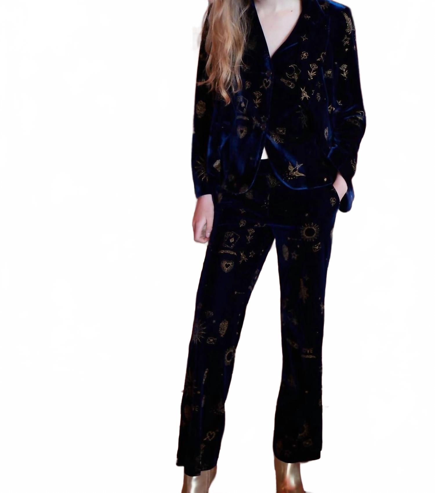 Мартина Брюки с вышивкой в цвете морской вельвет Vilagallo, Terciopelo Marino
Мартина Брюки с вышивкой в цвете морской вельвет Vilagallo, Terciopelo Marino