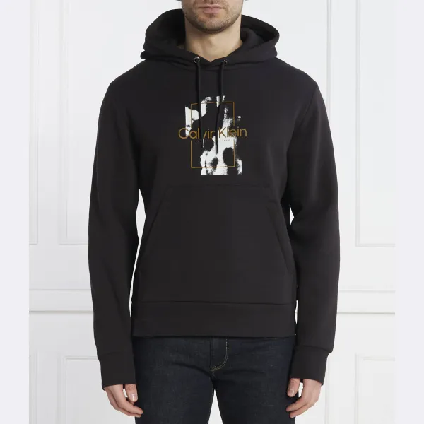 Толстовка обычного кроя с камуфляжным логотипом Calvin Klein, черный
Толстовка обычного кроя с камуфляжным логотипом Calvin Klein, черный