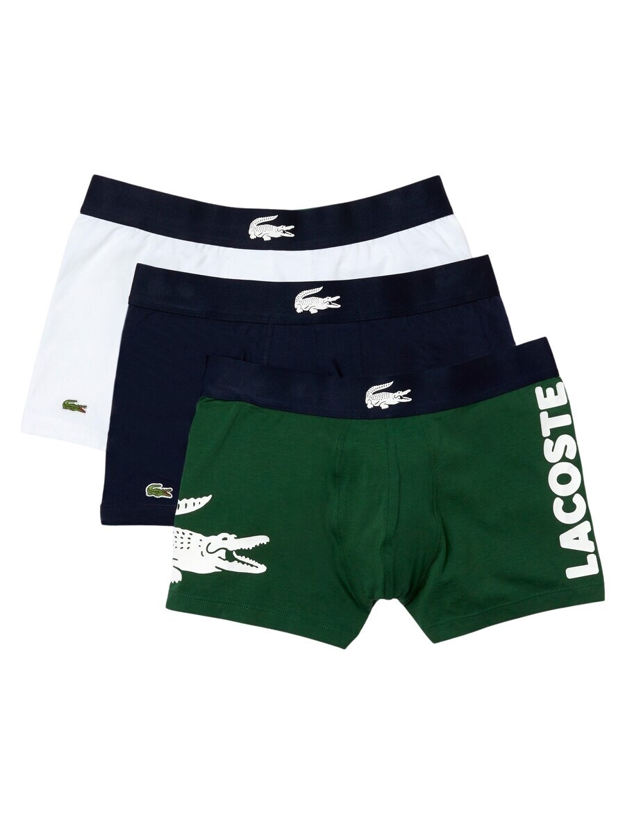 Боксеры LACOSTE Boxer shorts, ночной синий/темно-зеленый/белый 
Боксеры LACOSTE Boxer shorts, ночной синий/темно-зеленый/белый