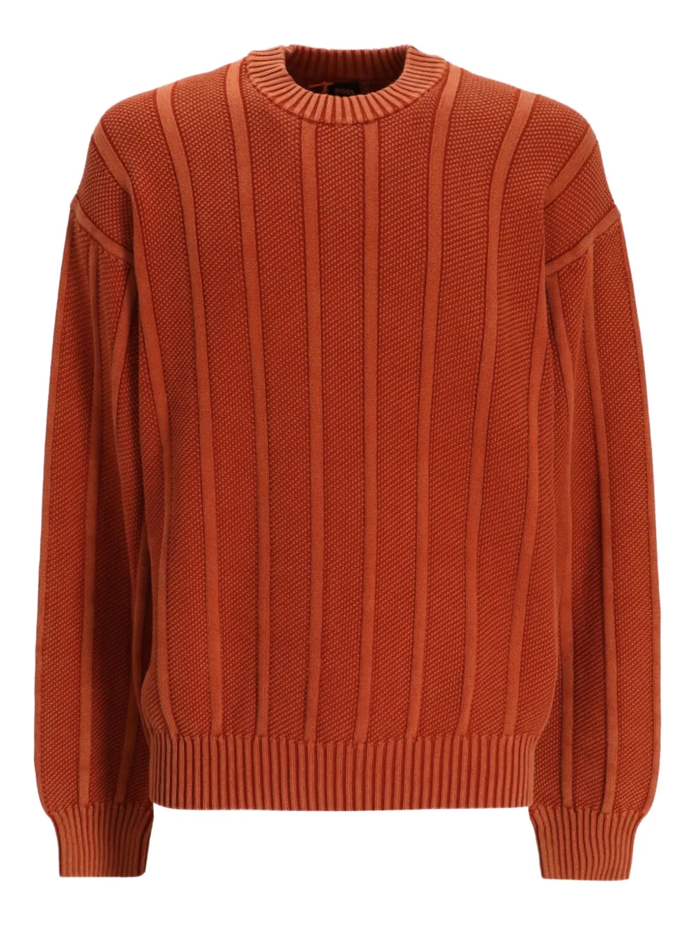 Свитер в рубчик Boss, оранжевый
Свитер в рубчик Boss, оранжевый