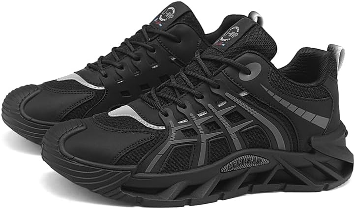 Мужские дышащие сетчатые кроссовки с шнуровкой, нескользящие легкие беговые кроссовки, подходящие для игры в мяч, прогулок и повседневной носки Igzbibg, черный
Мужские дышащие сетчатые кроссовки с шнуровкой, нескользящие легкие беговые кроссовки, подходящие для игры в мяч, прогулок и повседневной носки Igzbibg, черный