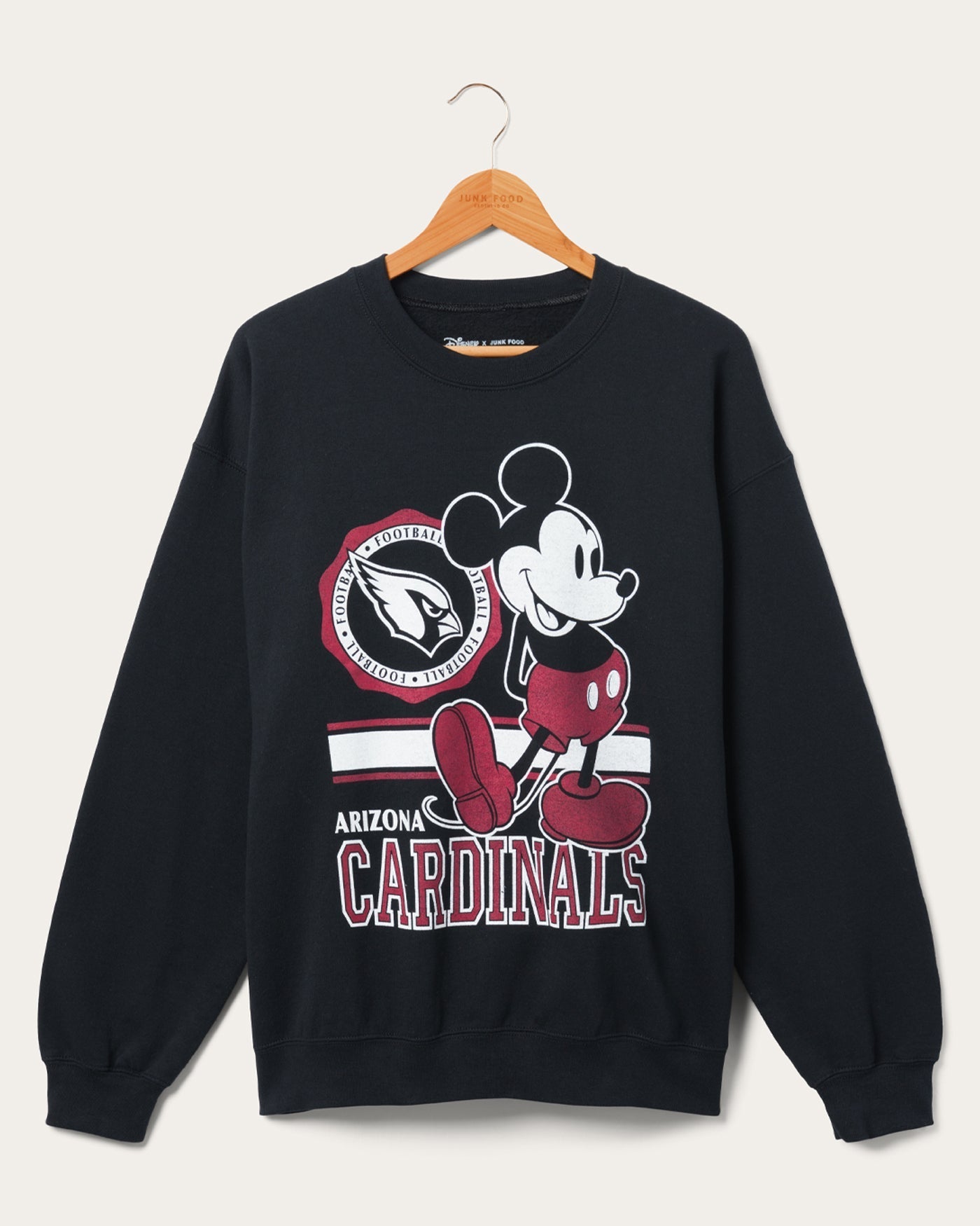 Флисовая футболка Arizona Cardinals Mickey Crew Junk Food Clothing, черный
Флисовая футболка Arizona Cardinals Mickey Crew Junk Food Clothing, черный
