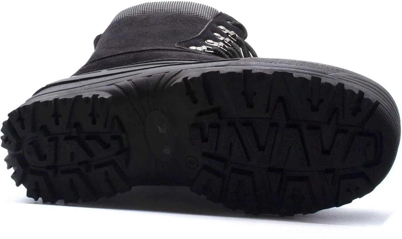 Мужские тяжелые зимние ботинки Jazamé, водонепроницаемые ботинки для дождя и снега, шнуровка, утиные ботинки, ботас, черный
Мужские тяжелые зимние ботинки Jazamé, водонепроницаемые ботинки для дождя и снега, шнуровка, утиные ботинки, ботас, черный