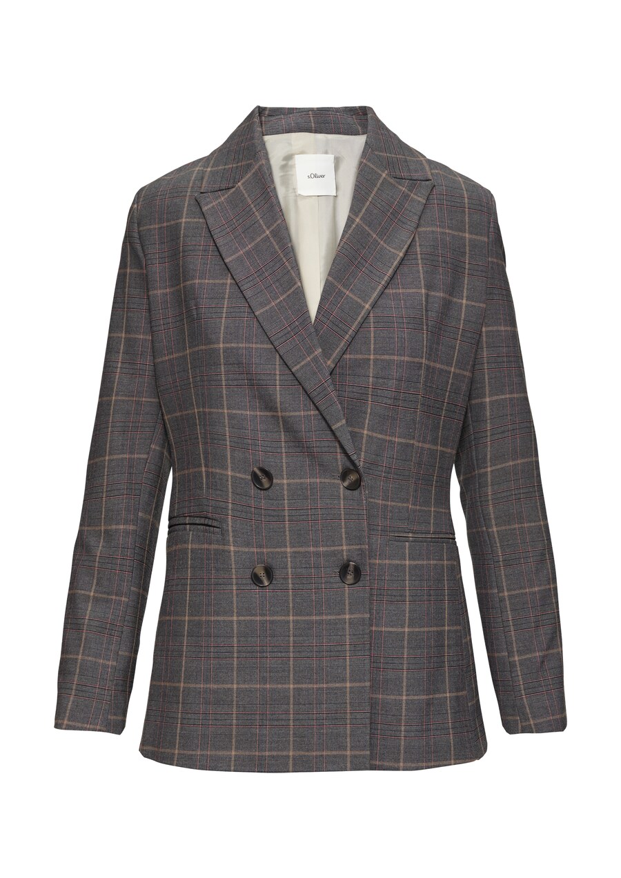 Классический блейзер s.Oliver BLACK LABEL Blazer, темно-серый
Классический блейзер s.Oliver BLACK LABEL Blazer, темно-серый