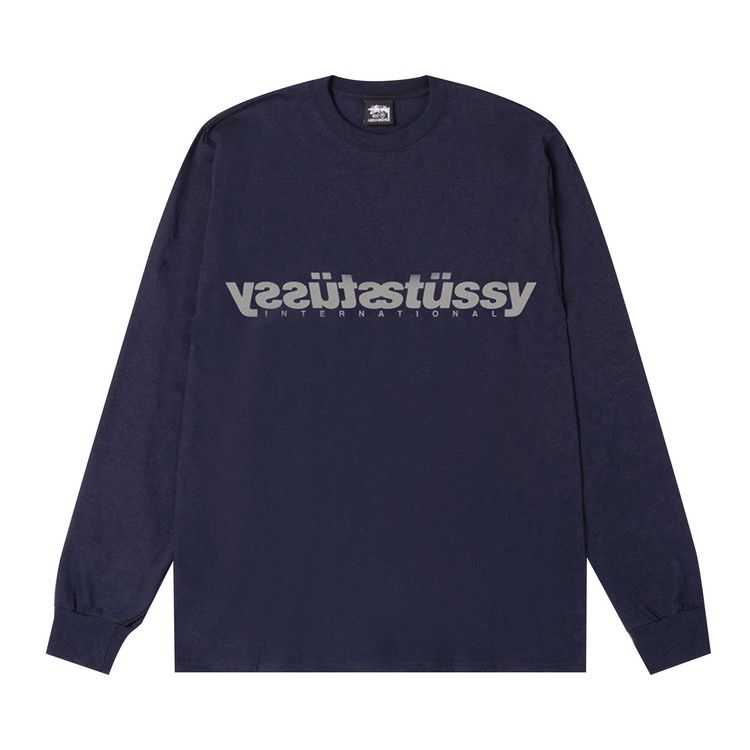 Футболка Stussy Mirror Long-Sleeve Tee, Navy
Футболка Stussy Mirror Long-Sleeve Tee, Navy