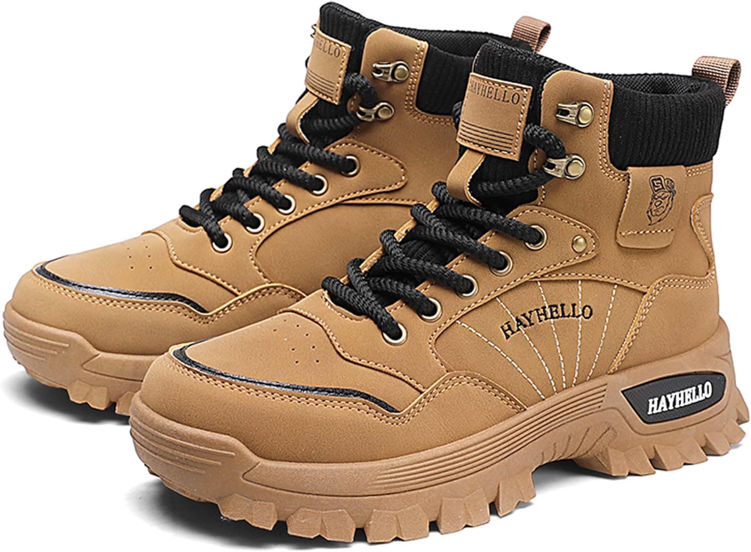 Мужские зимние трекинговые ботинки DZBAJRQM, повседневные ботинки средней высоты, противоскользящие и износостойкие, удобная рабочая обувь, коричневый
Мужские зимние трекинговые ботинки DZBAJRQM, повседневные ботинки средней высоты, противоскользящие и износостойкие, удобная рабочая обувь, коричневый