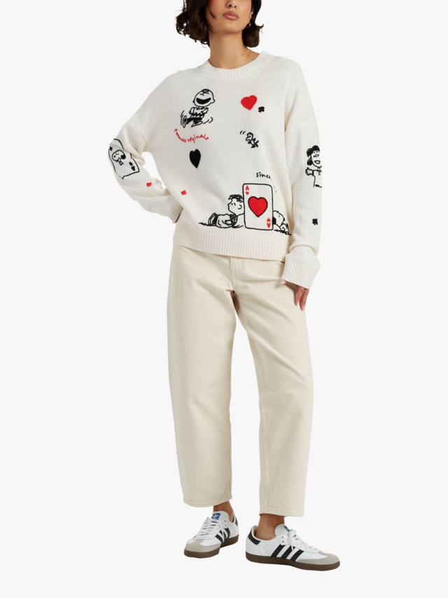 Свитер Wool Rich в стиле Чарли Брауна для покерной ночи Chinti & Parker, Cream
Свитер Wool Rich в стиле Чарли Брауна для покерной ночи Chinti & Parker, Cream