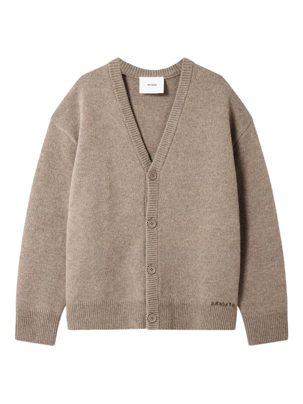 Кардиган на пуговицах Axel Arigato, коричневый
Кардиган на пуговицах Axel Arigato, коричневый