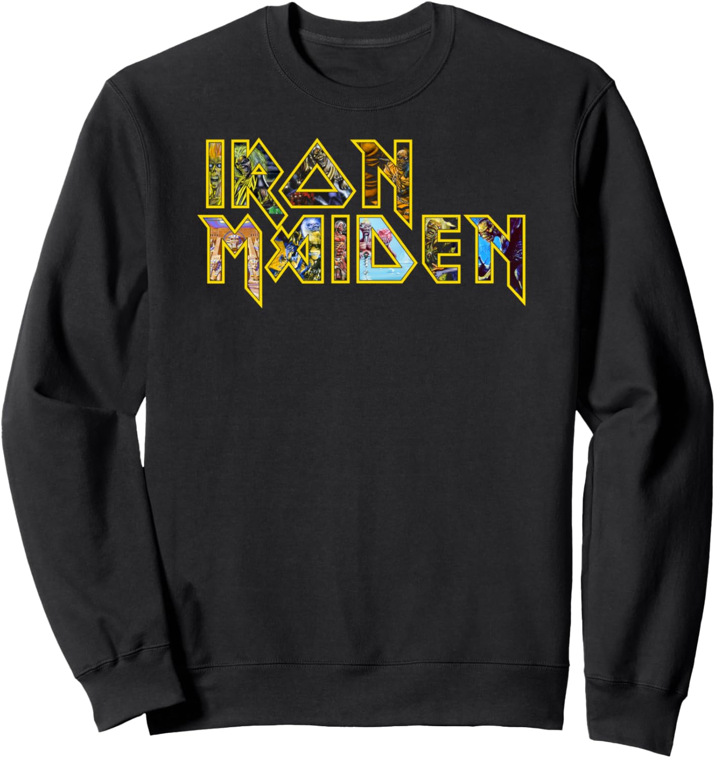 Толстовка с логотипом Эдди Iron Maiden, черный
Толстовка с логотипом Эдди Iron Maiden, черный