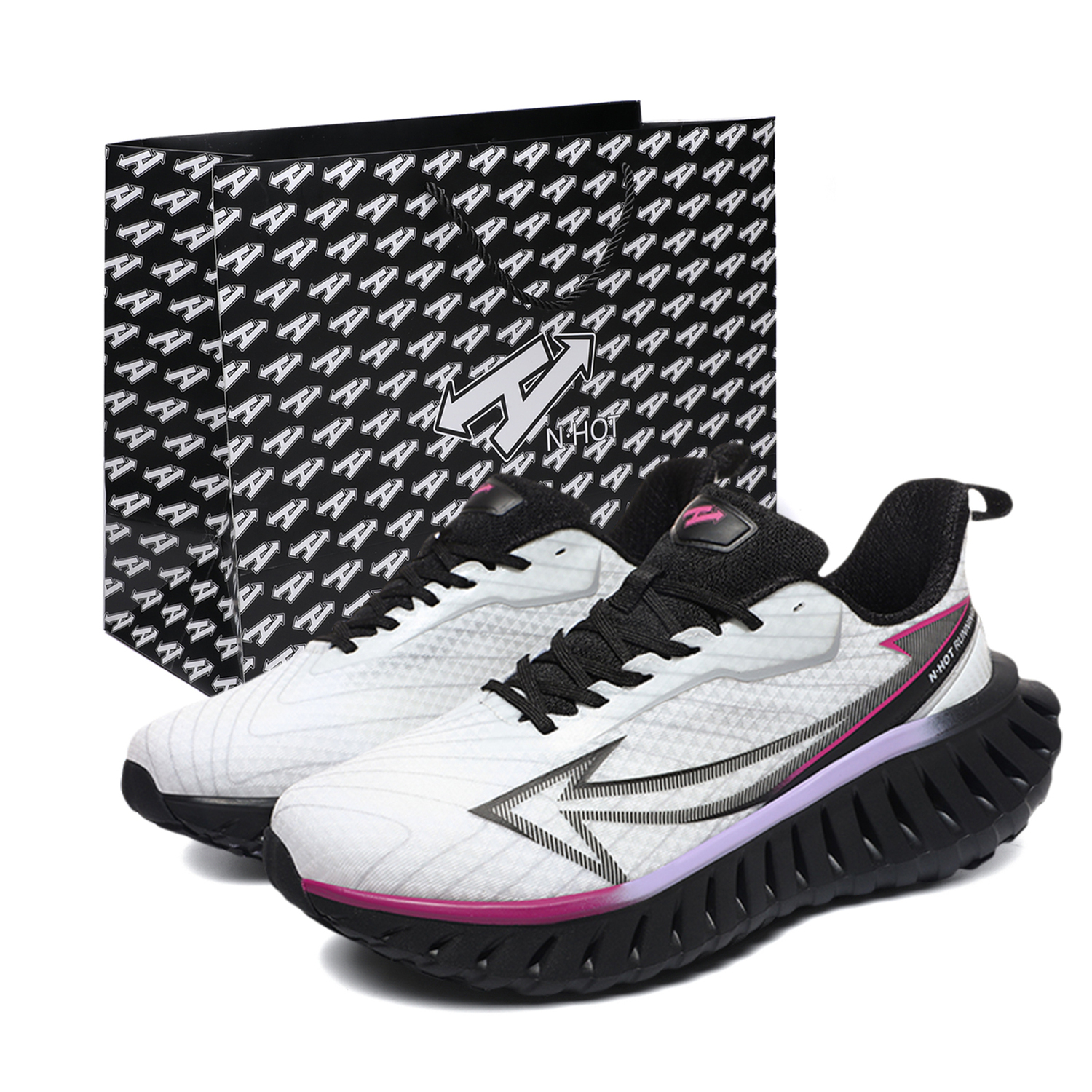 N·HOT Ударопрочные легкие низкие кеды для бега и повседневной носки с эффектом увеличения роста унисекс неоново-белые дышащие, цвет Neon White-Breathable
N·HOT Ударопрочные легкие низкие кеды для бега и повседневной носки с эффектом увеличения роста унисекс неоново-белые дышащие, цвет Neon White-Breathable