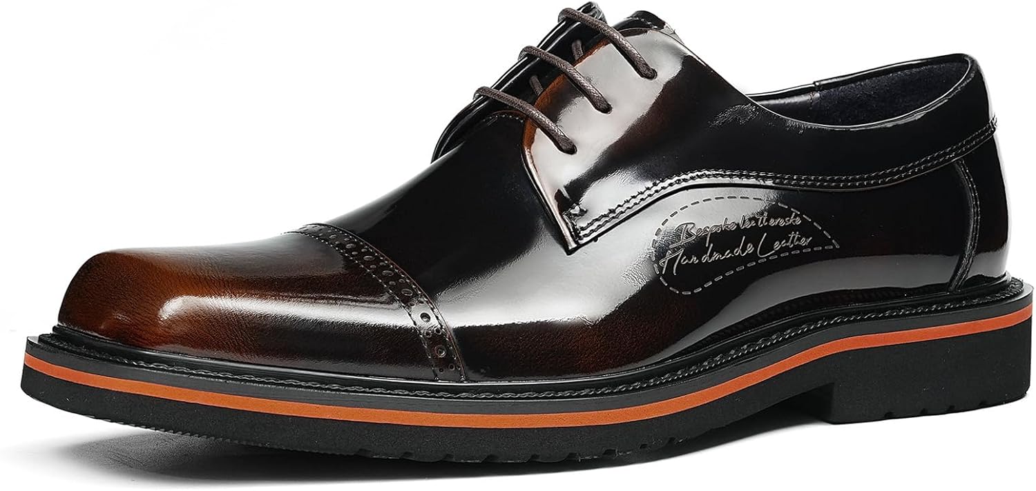 Мужские дерби с квадратным носком, полуботинки для полуформального стиля, подкладка из свиной кожи, резиновая подошва, стильные формальные и повседневные 25880 Windhana, коричневый
Мужские дерби с квадратным носком, полуботинки для полуформального стиля, подкладка из свиной кожи, резиновая подошва, стильные формальные и повседневные 25880 Windhana, коричневый