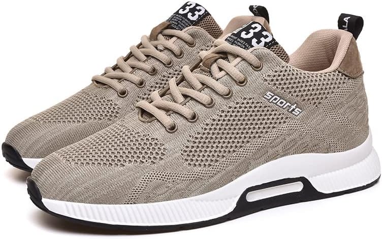 Мужские кроссовки ELSHTIDE с шнуровкой, модные, невидимые для увеличения роста, 6 см, легкие повседневные кроссовки для бега, хаки
Мужские кроссовки ELSHTIDE с шнуровкой, модные, невидимые для увеличения роста, 6 см, легкие повседневные кроссовки для бега, хаки