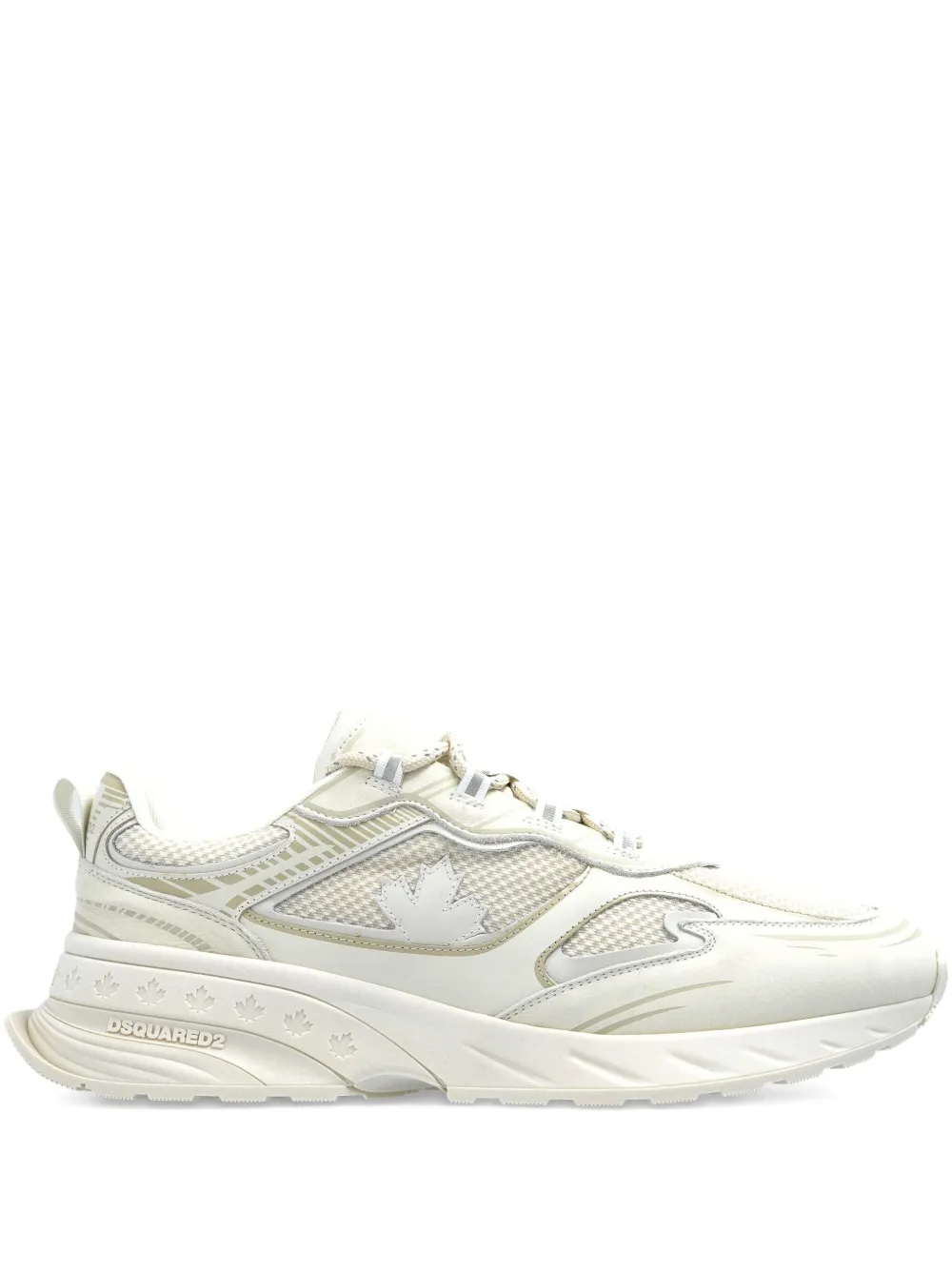 Кроссовки Sprinter с панелями Dsquared1, белый
Кроссовки Sprinter с панелями Dsquared1, белый