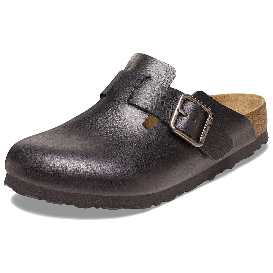 Birkenstock Бостонские закрытые тапочки мужские Black Regular свободного кроя
Birkenstock Бостонские закрытые тапочки мужские Black Regular свободного кроя