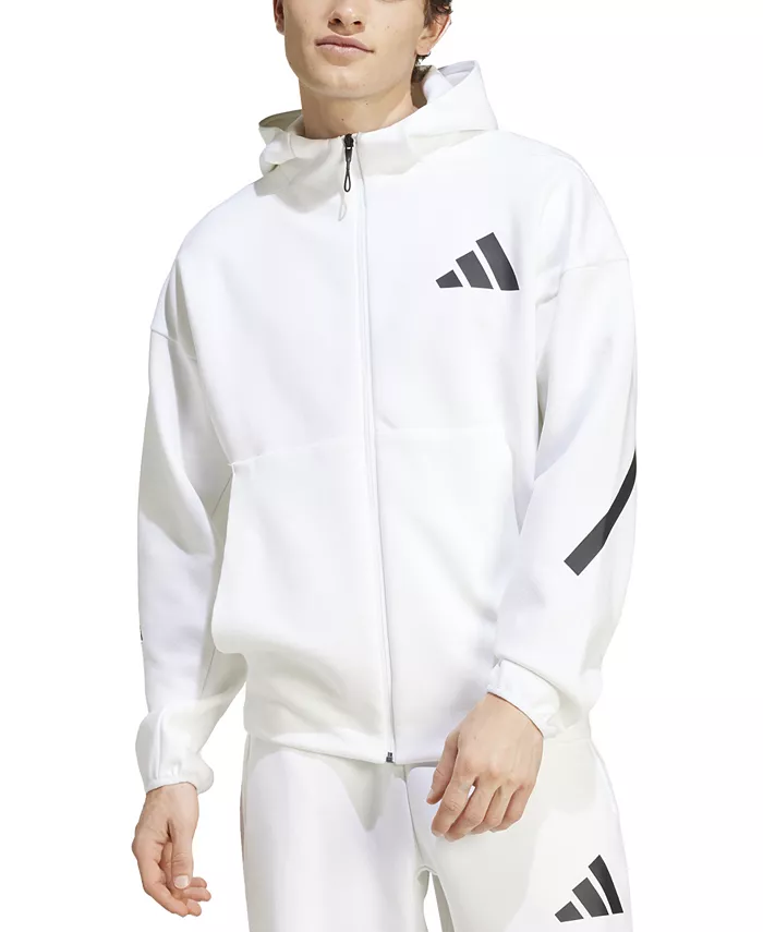 Мужская худи Z.N.E. Classic Fit с длинным рукавом на молнии и логотипом adidas, белый
Мужская худи Z.N.E. Classic Fit с длинным рукавом на молнии и логотипом adidas, белый