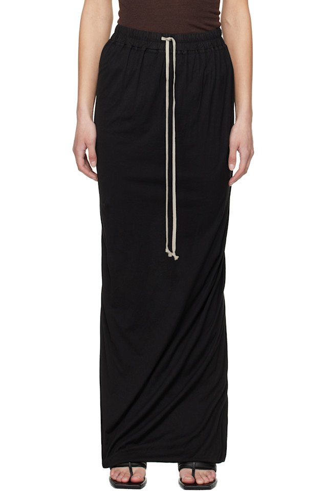 Голливудская юбка-макси на резинке с запахом Rick Owens Drkshdw, черный
Голливудская юбка-макси на резинке с запахом Rick Owens Drkshdw, черный