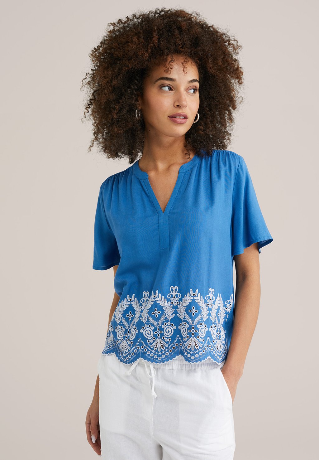 Блуза WE Fashion, синий
Блуза WE Fashion, синий