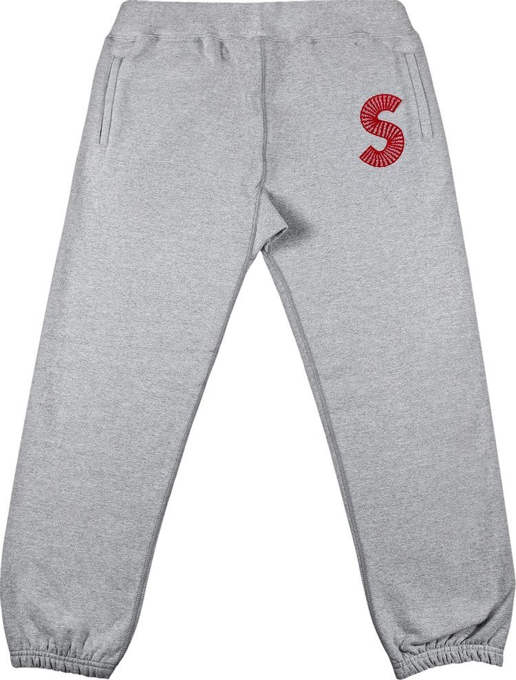 Спортивные брюки Supreme S Logo Sweatpant 'Heather Grey', серый
Спортивные брюки Supreme S Logo Sweatpant 'Heather Grey', серый
