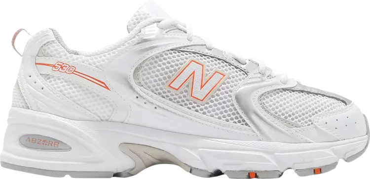 Кроссовки New Balance 530 'White Orange', белый
Кроссовки New Balance 530 'White Orange', белый