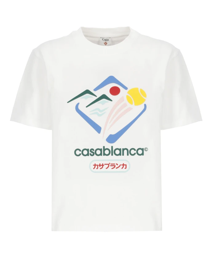 Белая спортивная футболка и поло. Casablanca, белый
Белая спортивная футболка и поло. Casablanca, белый