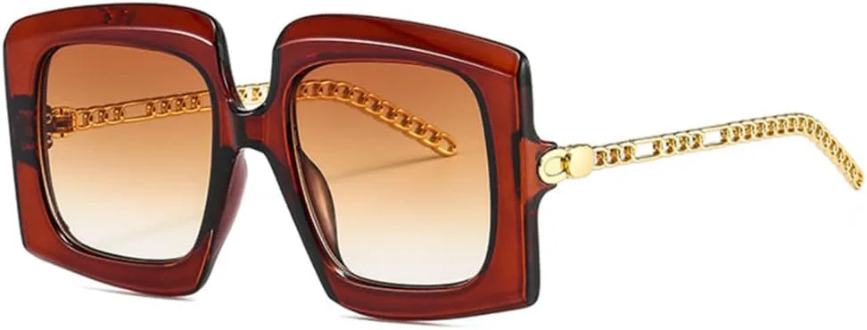 Винтажные солнцезащитные очки для женщин, большие солнцезащитные очки в крупной оправе, градиентные очки, защита от УФ-излучения UV400 HDUBFY, C4 Tea Tea
Винтажные солнцезащитные очки для женщин, большие солнцезащитные очки в крупной оправе, градиентные очки, защита от УФ-излучения UV400 HDUBFY, C4 Tea Tea