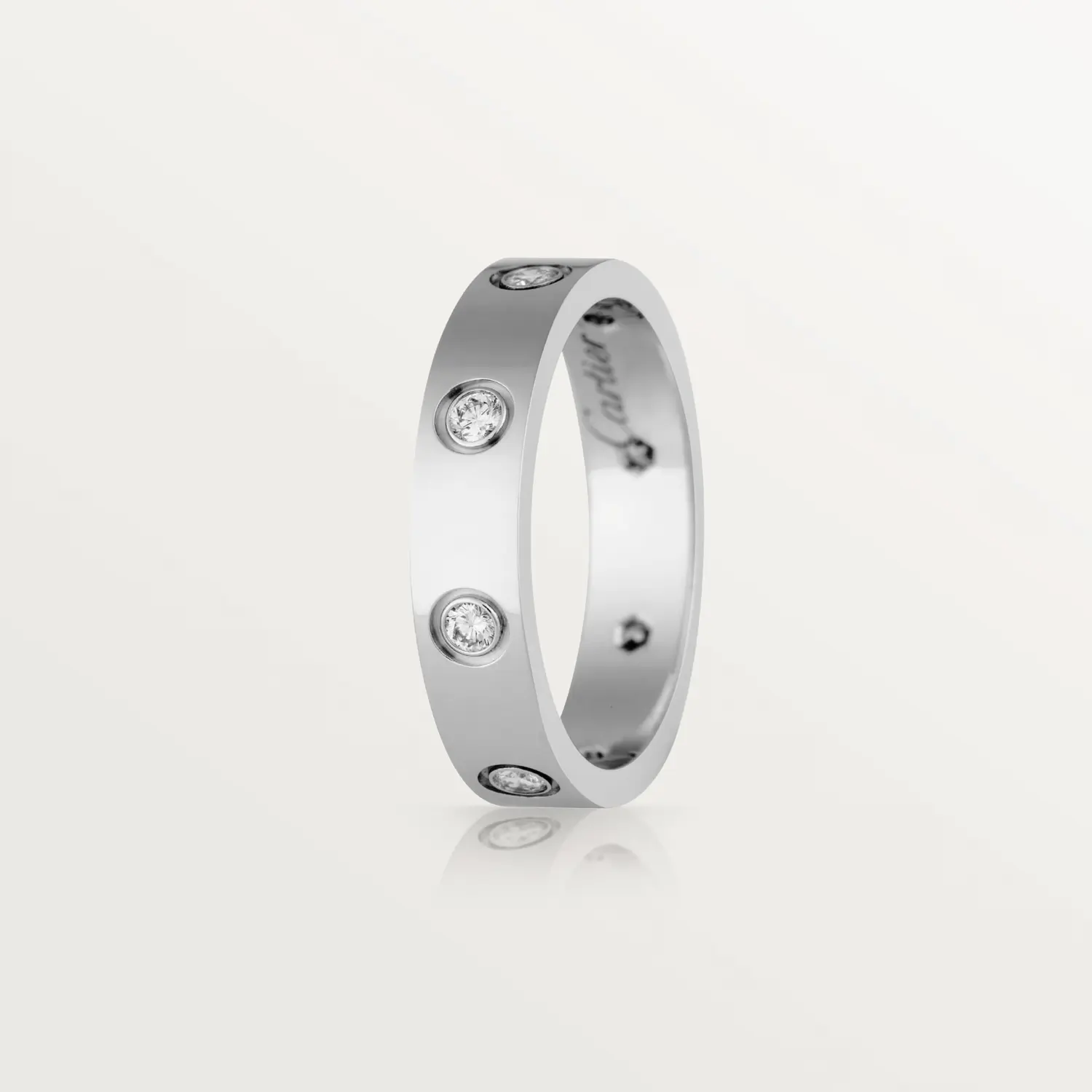 Обручальное кольцо Cartier Love 8 Diamonds, белое золото
Обручальное кольцо Cartier Love 8 Diamonds, белое золото