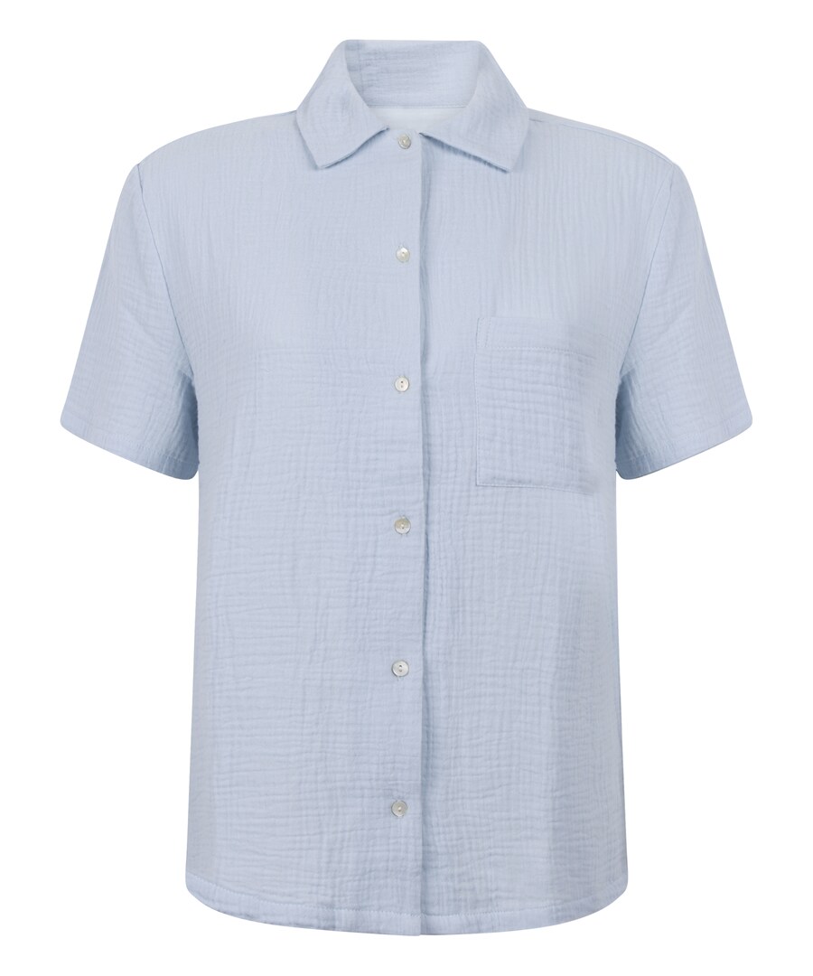 Пижамная рубашка Hunkemöller, светло-синий
Пижамная рубашка Hunkemöller, светло-синий