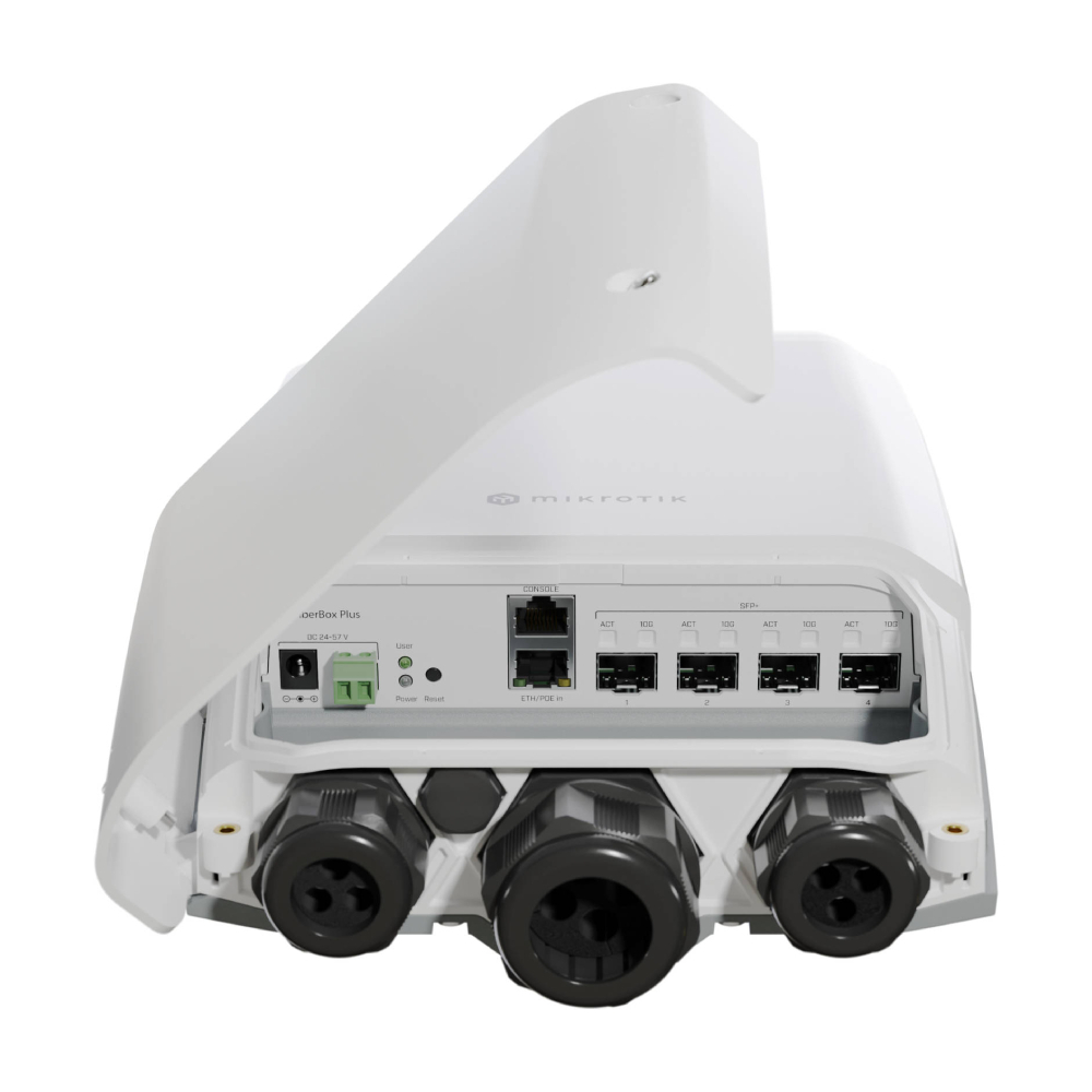Коммутатор MikroTik FiberBox Plus Cloud CRS305-1G-4S+OUT
Коммутатор MikroTik FiberBox Plus Cloud CRS305-1G-4S+OUT