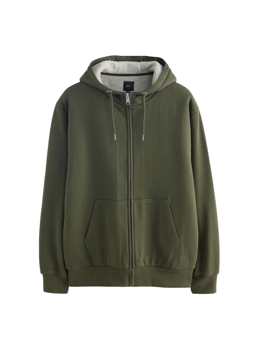 Толстовка с капюшоном на молнии Next, оливковый
Толстовка с капюшоном на молнии Next, оливковый