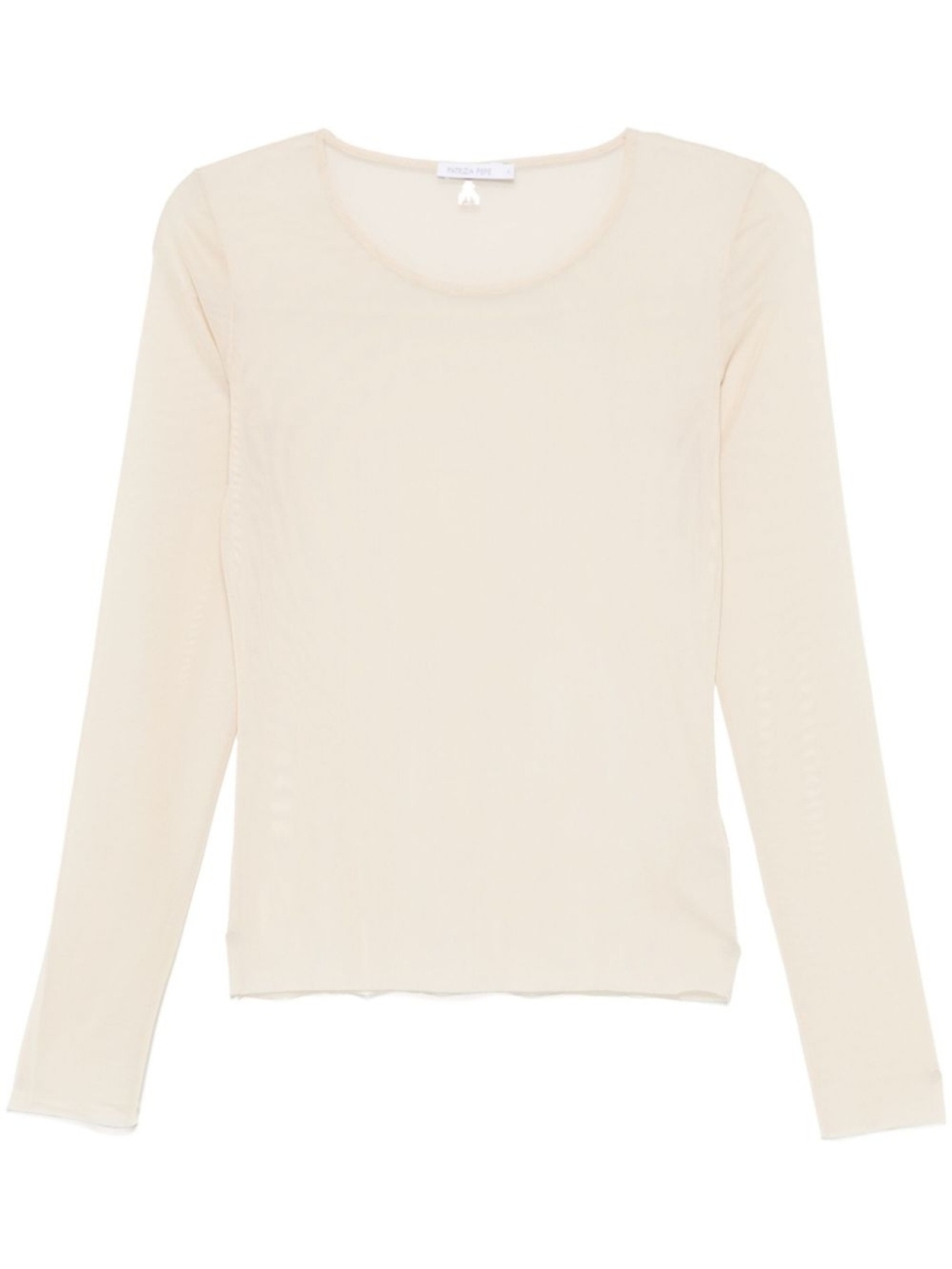 Топ из тюля Patrizia Pepe, нейтральный
Топ из тюля Patrizia Pepe, нейтральный