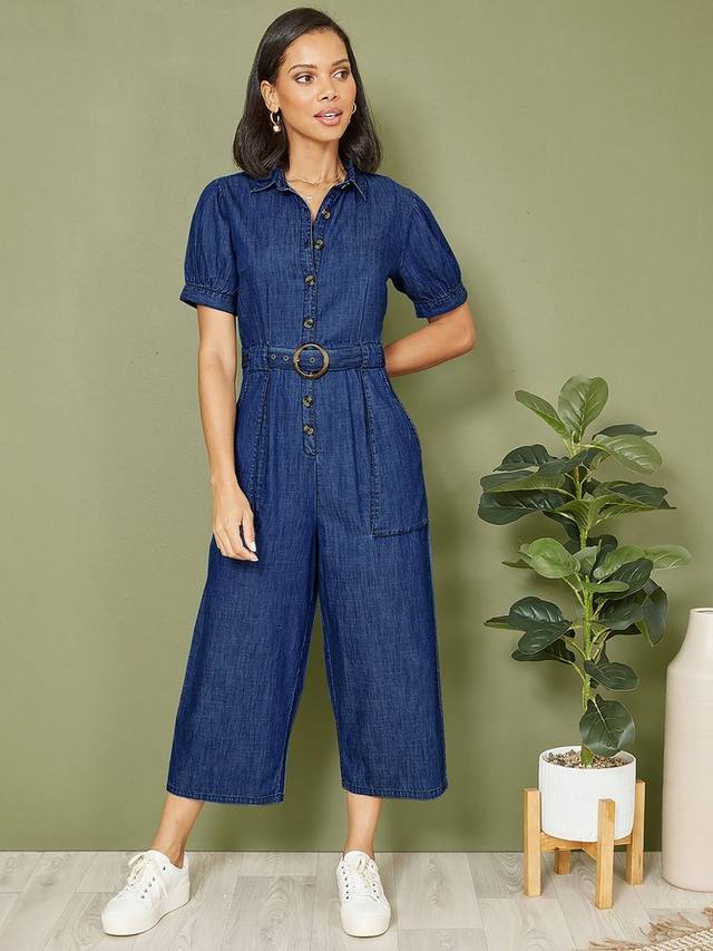 Джинсовый комбинезон из шамбре Yumi, синий
Джинсовый комбинезон из шамбре Yumi, синий
