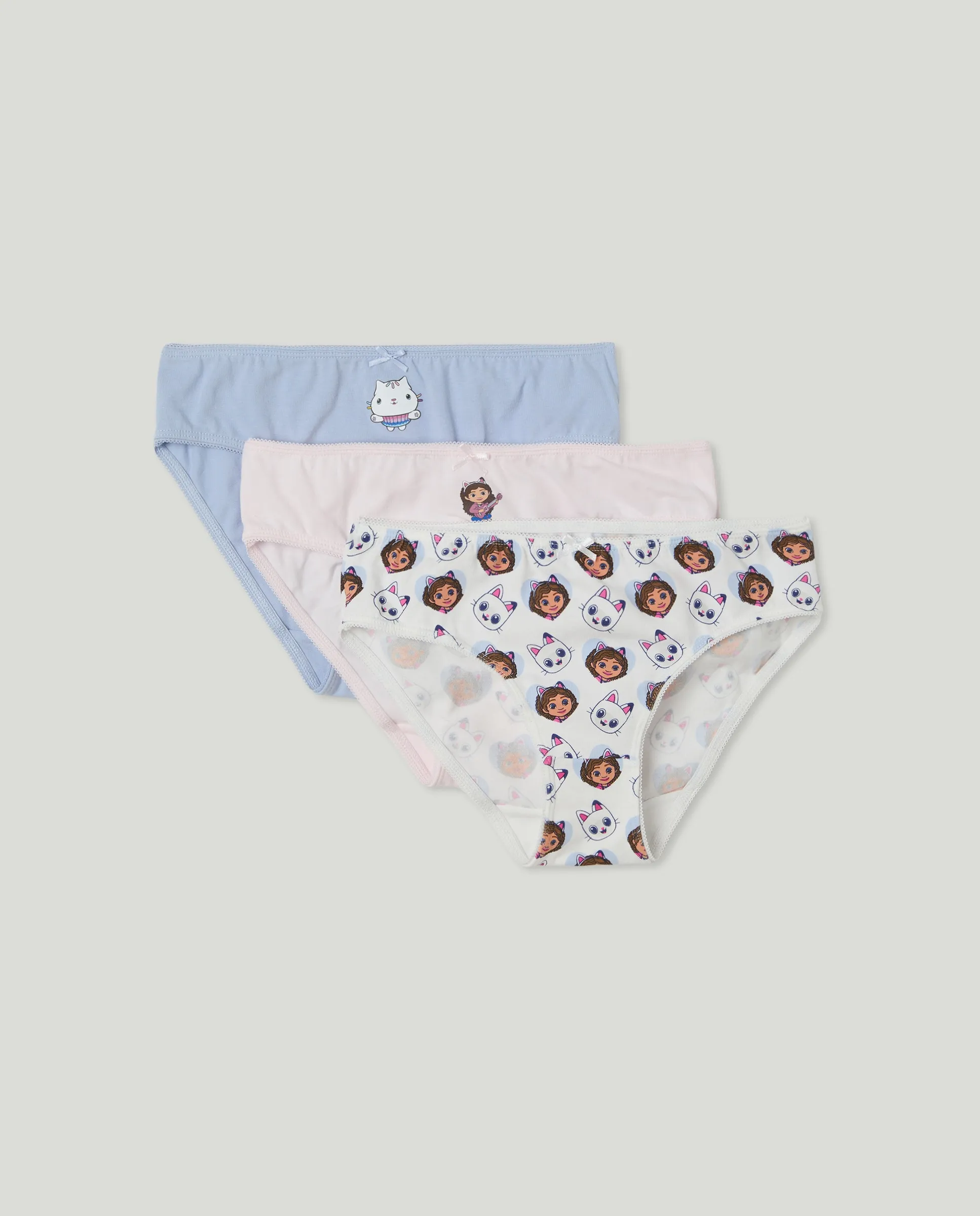 Набор из трех детских трусиков с принтом Cotton Juice, многоцветный
Набор из трех детских трусиков с принтом Cotton Juice, многоцветный