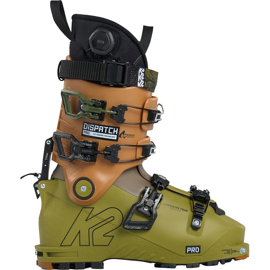 Лыжные ботинки K2 Dispatch Pro K2, Green/Brown
Лыжные ботинки K2 Dispatch Pro K2, Green/Brown