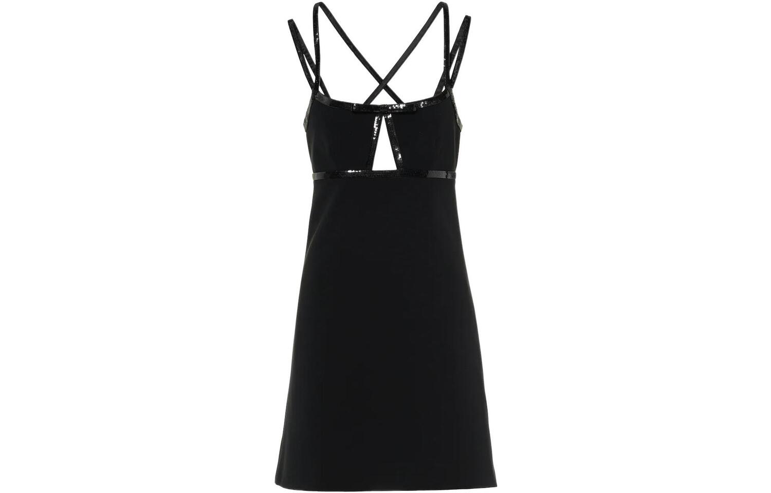 Платье Miu Miu без рукавов, черный
Платье Miu Miu без рукавов, черный