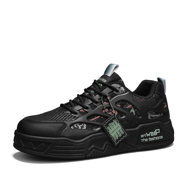 Мужские низкие кроссовки для скейтбординга с амортизацией, износостойкие, легкие и дышащие SHOUBA, Black
Мужские низкие кроссовки для скейтбординга с амортизацией, износостойкие, легкие и дышащие SHOUBA, Black