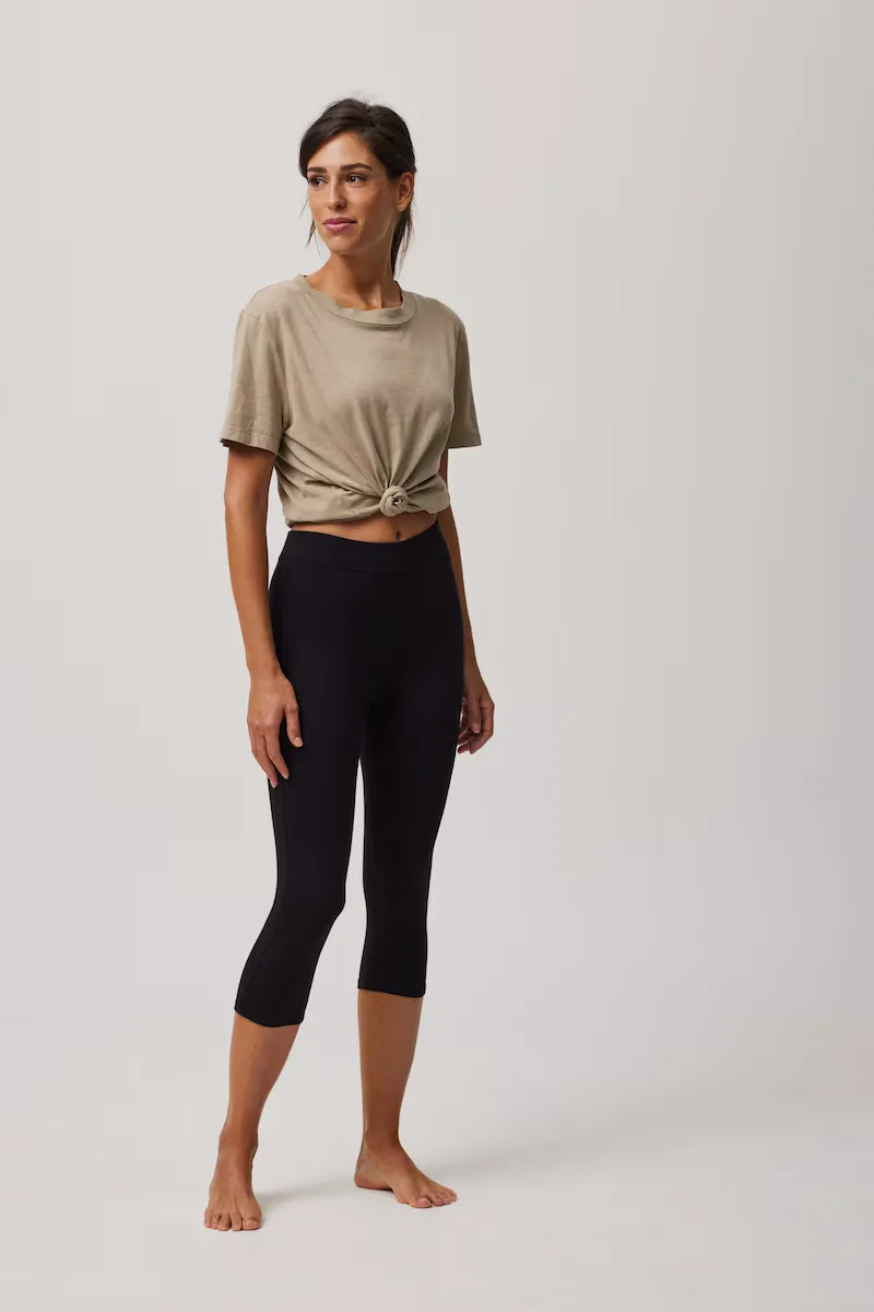 Базовые пиратские леггинсы Ysabel Mora, чёрный 
Базовые пиратские леггинсы Ysabel Mora, чёрный