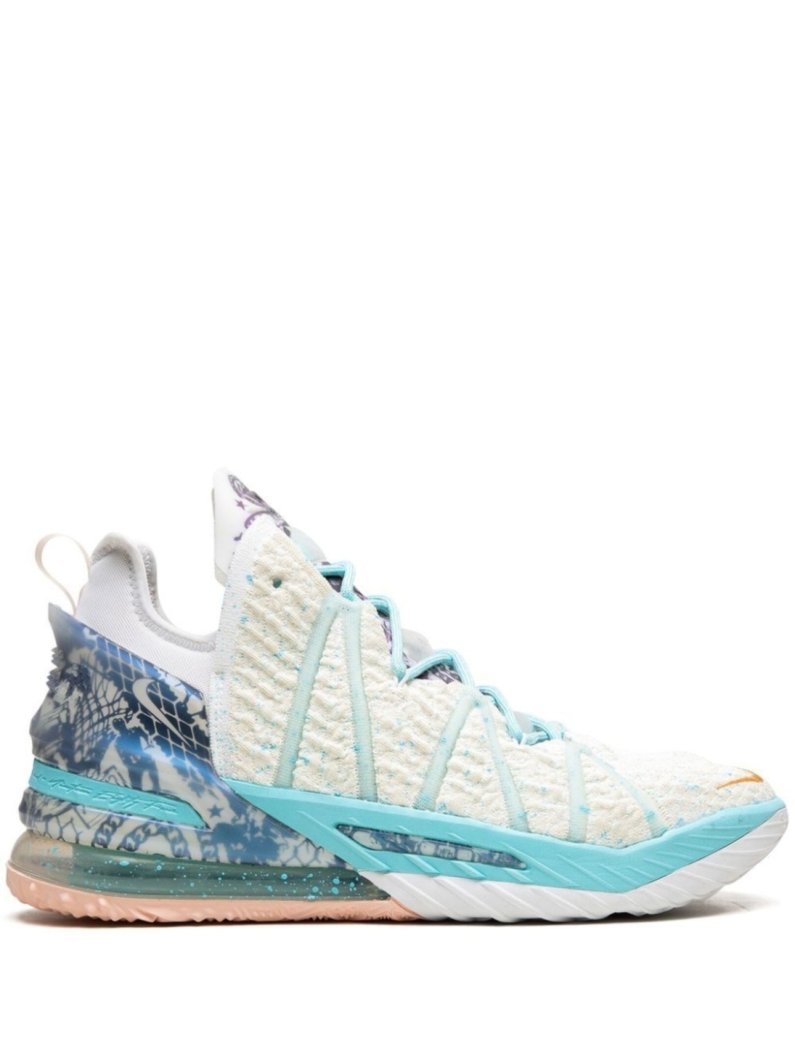Кроссовки Lebron XVIII Reflections Flip Nike, белый
Кроссовки Lebron XVIII Reflections Flip Nike, белый