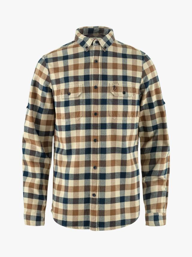 Skog рубашка с длинным рукавом и воротником в клетку из хлопка Fjällräven
Skog рубашка с длинным рукавом и воротником в клетку из хлопка Fjällräven