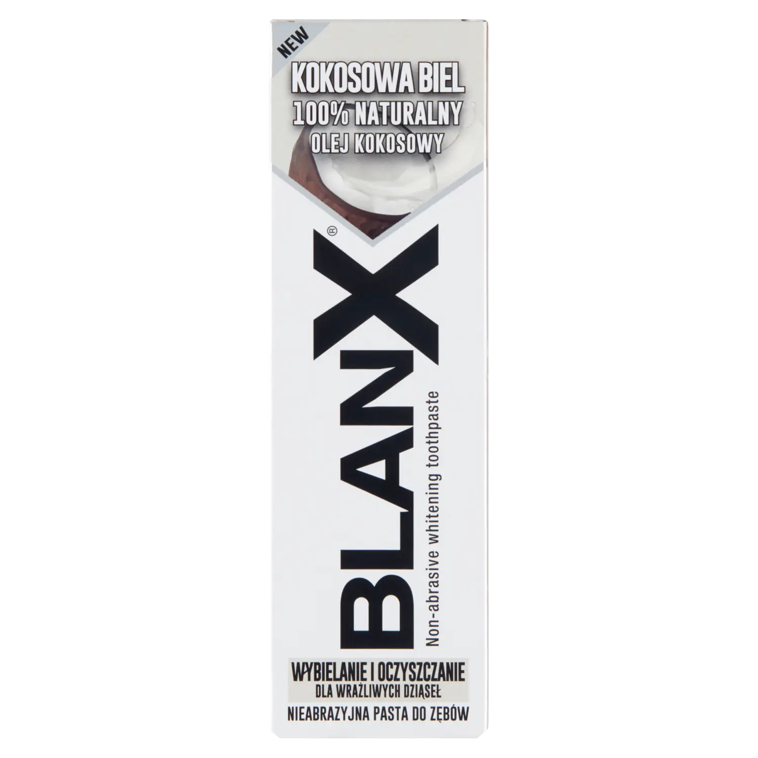 Blanx Coco White зубная паста кокосовый белый, 75 мл
Blanx Coco White зубная паста кокосовый белый, 75 мл