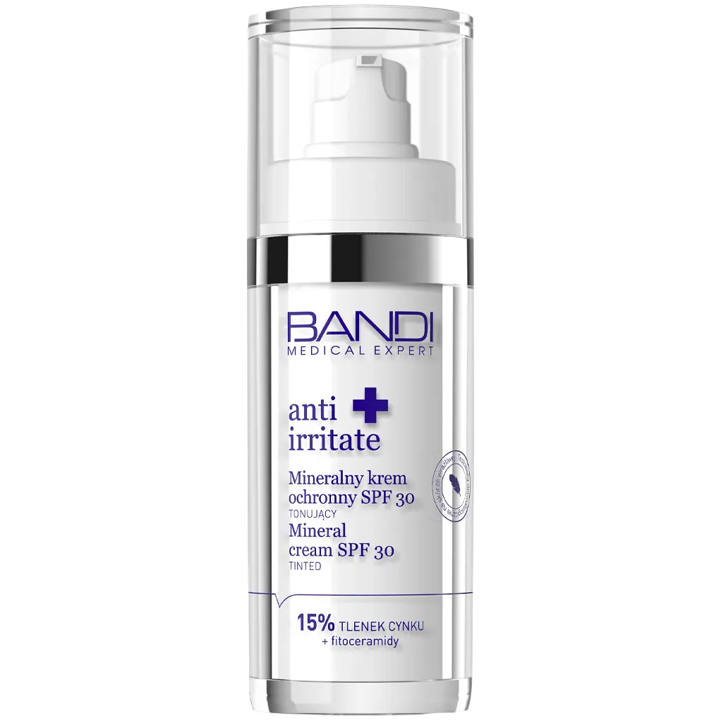 Bandi Anti Irritate минеральный защитный крем для лица SPF30, 30 мл
Bandi Anti Irritate минеральный защитный крем для лица SPF30, 30 мл