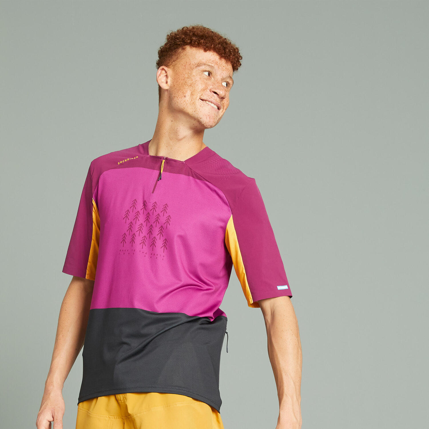 Велосипедный свитер с короткими рукавами MTB Expl 500 Ltd фиолетовый ROCKRIDER, темный бордо / манго
Велосипедный свитер с короткими рукавами MTB Expl 500 Ltd фиолетовый ROCKRIDER, темный бордо / манго