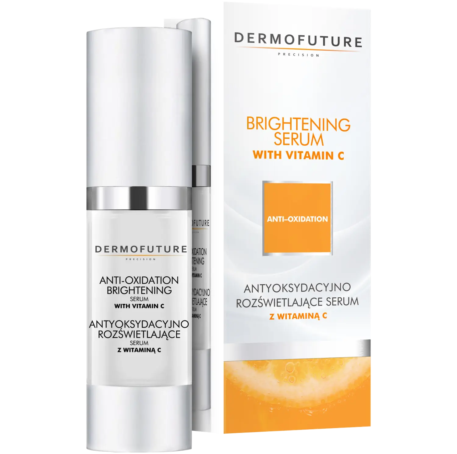 Dermofuture Rozświetlanie антиоксидантная и осветляющая сыворотка для лица с витамином С, 30 мл
Dermofuture Rozświetlanie антиоксидантная и осветляющая сыворотка для лица с витамином С, 30 мл