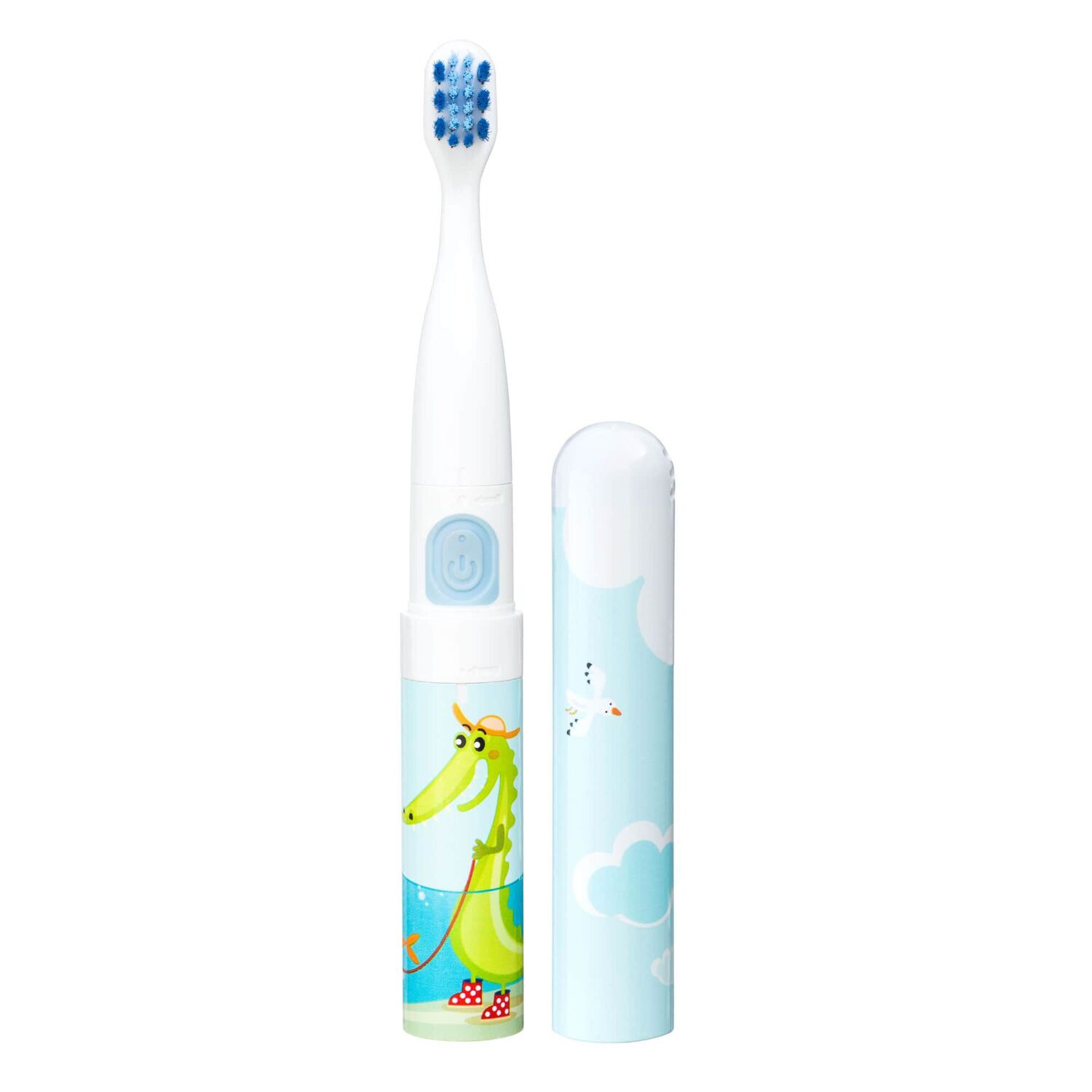 Vitammy Smile звуковая зубная щетка для детей крокодил, 1 шт. 
Vitammy Smile звуковая зубная щетка для детей крокодил, 1 шт.